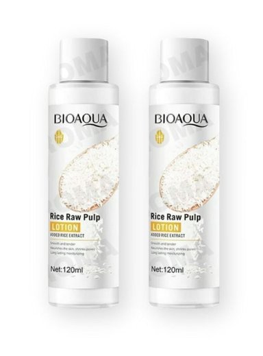 PACK 2 LOCIÓN FACIAL ARROZ BIOAQUA 240ML