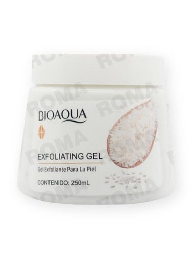 EXFOLIANTE GEL DE ARROZ BIOAQUA 250ML