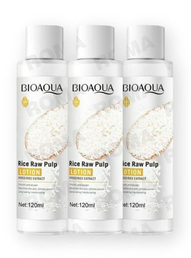 PACK 3 LOCIÓN FACIAL ARROZ BIOAQUA 360ML