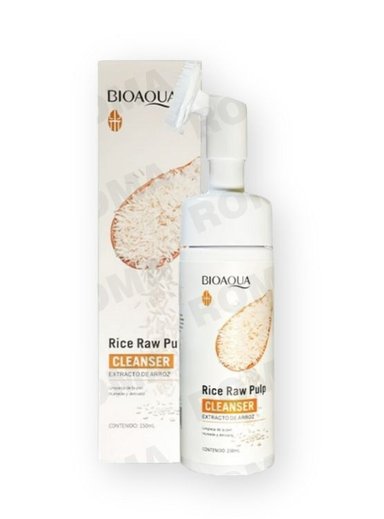 LIMPIADOR FACIAL DE ARROZ BIOAQUA 150ML