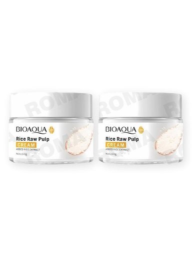 PACK 2 CREMA ACLARANTE DE ARROZ BIOAQUA 100G