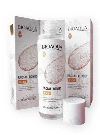 TÓNICO FACIAL DE ARROZ BIOAQUA 120ML