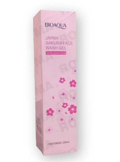 GEL DE LAVADO FACIAL
JAPAN SAKURA 150 ML