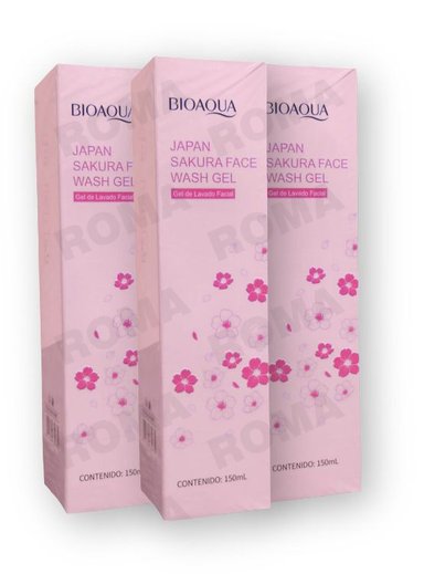 PACK 3 GEL DE LAVADO FACIAL
JAPAN SAKURA 450 ML