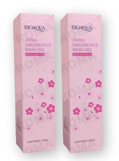 PACK 2 GEL DE LAVADO FACIAL
JAPAN SAKURA 300 ML