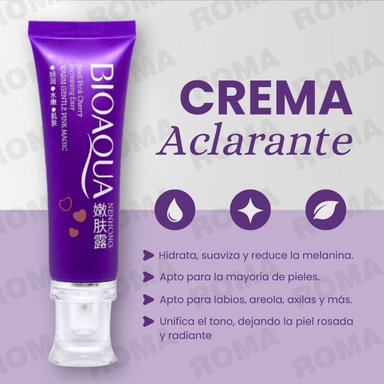 CREMA BLANQUEADORA DE ZONAS + LOCIÓN CORPORAL FLORAL