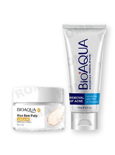 PACK CREMA ACLARANTE Y GEL LIMPIADOR ANTI ACNÉ