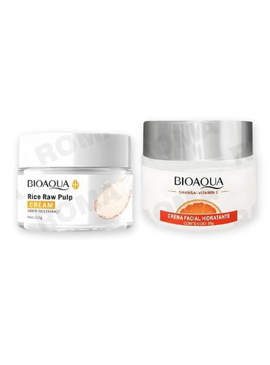 PACK CREMA ACLARANTE Y CREMA FACIAL HIDRATANTE VITAMINA C