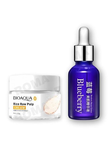 PACK CREMA ACLARANTE Y SERUM BLUEBERRY ESSENCE