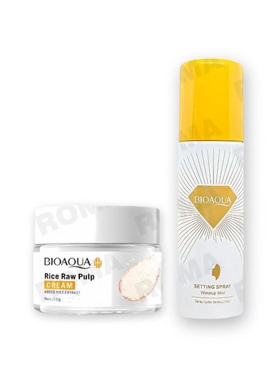 PACK CREMA ACLARANTE Y SPRAY FIJADOR DE MAQUILLAJE