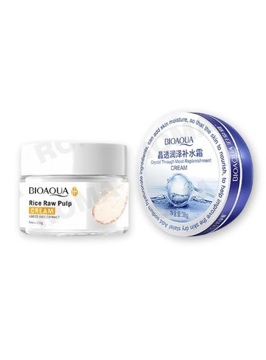 PACK CREMA ACLARANTE Y CREMA HIDRATANTE DE ACIDO HIALURÓNICO