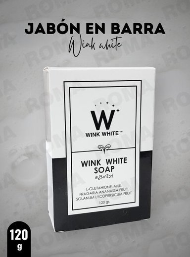 JABÓN EN BARRA WINK WHITE 80G - 2