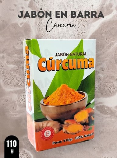 PACK 2 JABONES EN BARRA DE CÚRCUMA 220G - 2