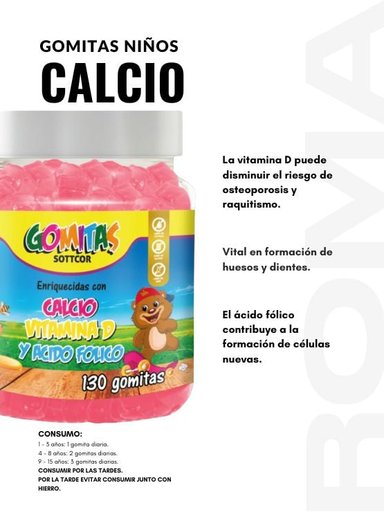 PACK 2 GOMITAS CALCIO NIÑOS + OMEGA 3 ADULTO 260 UND - 2