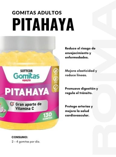 PACK 2 GOMITAS OMEGA 3 NIÑOS + PITAHAYA ADULTOS 130 UND - 3