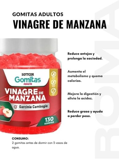 PACK 2 GOMITAS OMEGA 3 NIÑOS + VINAGRE DE MANZANA 130 UND - 3