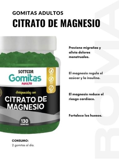 PACK 2 GOMITAS OMEGA 3 NIÑOS + CITRATO DE MAGNESIO ADULTO 260 UND - 3