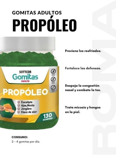 PACK 2 GOMITAS OMEGA 3 NIÑOS + PROPOLEO ADULTO 260 UND - 3