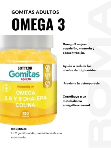 PACK 2 GOMITAS PROPÓLEO NIÑOS 130UND + GOMITAS OMEGA 3 130UND - 3