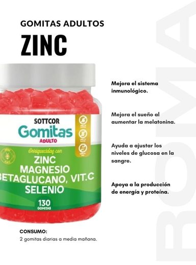 PACK 2 GOMITAS OMEGA 3 NIÑOS + ZINC ADULTO 260 UND - 3