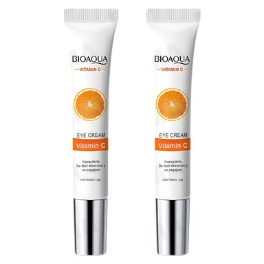 PACK 2 CONTORNO DE OJOS VITAMINA C 40G BIOAQUA