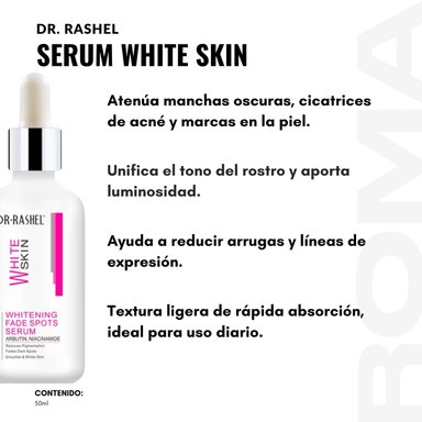 PACK 2 SERUM BLANQUEADOR WHITE SKIN 100ML DR. RASHEL - 2