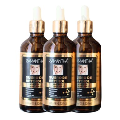 PACK 3 SUERO DE RETINOL 300ML SAMANTHA
