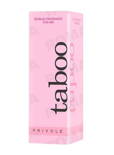 PERFUME ROSA CON FEROMONAS PARA MUJER TABOO 10ML