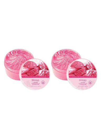 PACK 2 GEL ALOE VERA ROSA BIOAQUA 600G
