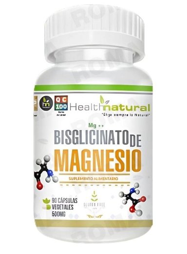 BISGLICINATO DE MAGNESIO HEALTHNATURAL 500MG