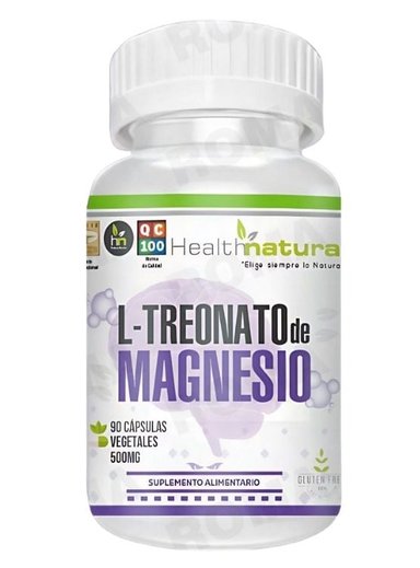 L-TREONATO DE MAGNESIO HEALTHNATURAL 500MG