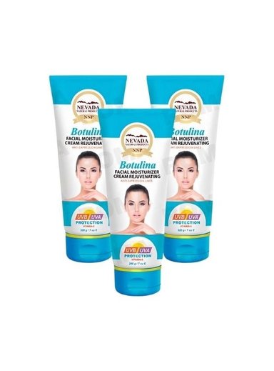 PACK 3 CREMA FACIAL BOTULINA 200G NEVADA