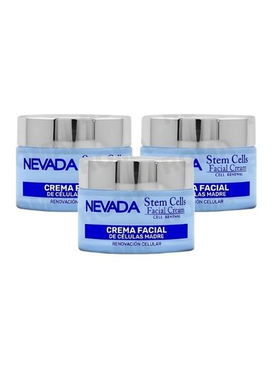 PACK 3 CREMA FACIAL CÉLULAS MADRE 50ML NEVADA