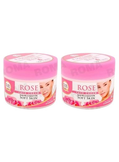 PACK 2 CREMA FACIAL DE ROSAS 140G NEVADA