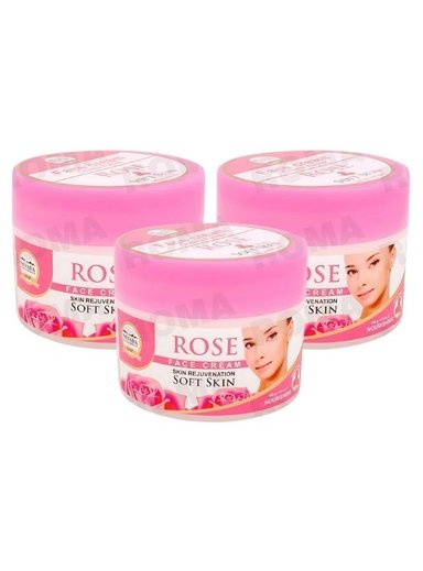 PACK 3 CREMA FACIAL DE ROSAS 140G NEVADA