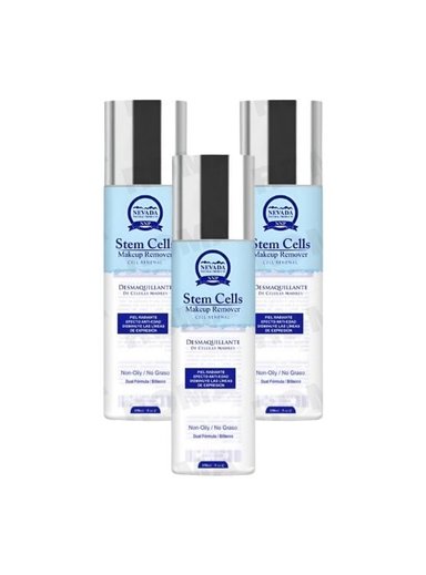 PACK 3 DESMAQUILLANTE BIFÁSICO CÉLULAS MADRE 150ML NEVADA