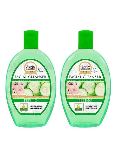 PACK 2 LIMPIADOR FACIAL DE PEPINO 225ML NEVADA
