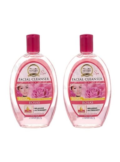 PACK 2 LIMPIADOR FACIAL DE ROSAS 225ML NEVADA