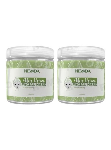 PACK 2 MASCARILLA FACIAL DE ALOE VERA 20UND NEVADA
