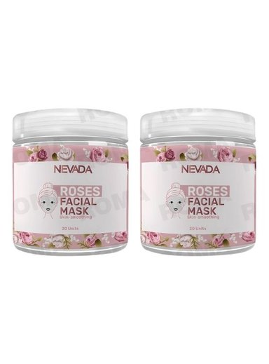 PACK 2 MASCARILLA FACIAL DE ROSAS 20UND NEVADA