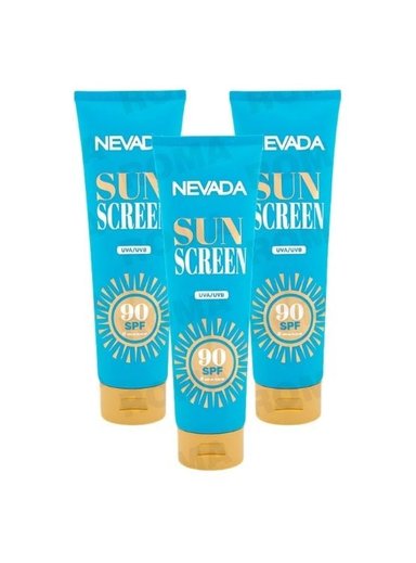 PACK 3 PROTECTOR SOLAR SPF90 – UVA/UVB 280ML NEVADA