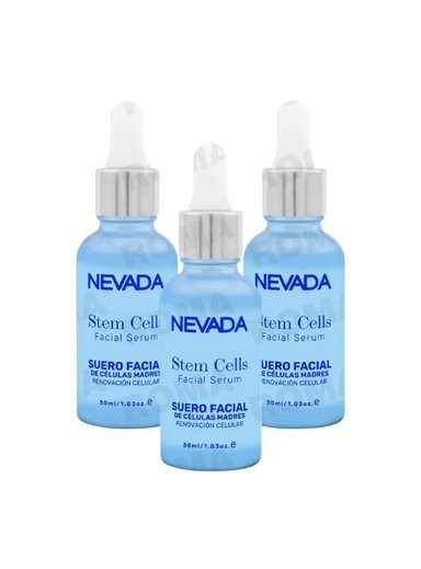 PACK 3 SERUM FACIAL CÉLULAS MADRE 30ML NEVADA