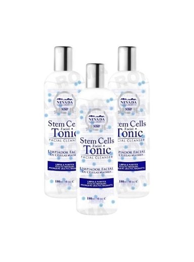 PACK 3 TÓNICO FACIAL CÉLULAS MADRE 180ML NEVADA