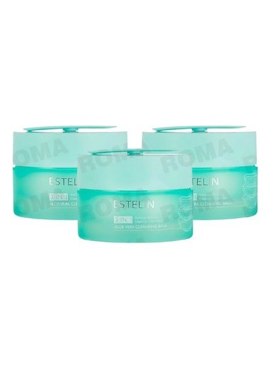 PACK 3 BÁLSAMO LIMPIADOR MAKE UP REMOVER – ALOE VERA 100G ESTELIN