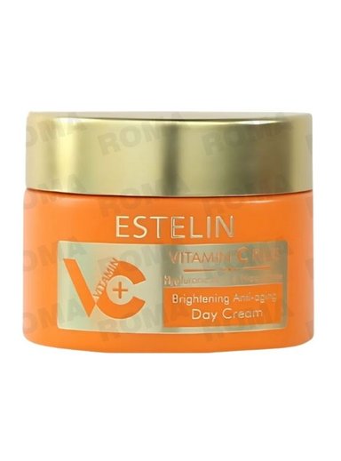 CREMA DE DÍA VITAMINA C CON ÁCIDO HIALURÓNICO 50G ESTELIN
