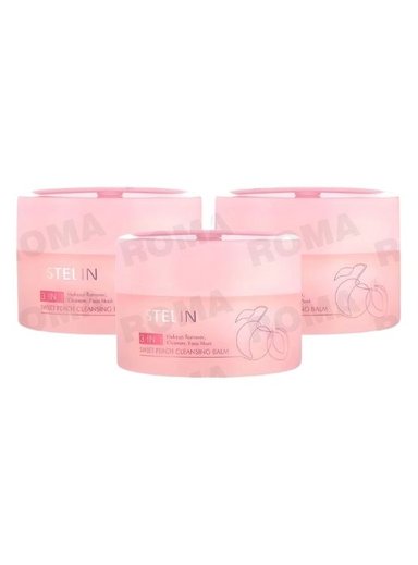 PACK 3 BÁLSAMO LIMPIADOR MAKE UP REMOVER – DURAZNO DULCE 100G ESTELIN