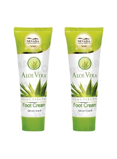 PACK 2 CREMA DE ALOE VERA PARA PIES 120ML NEVADA