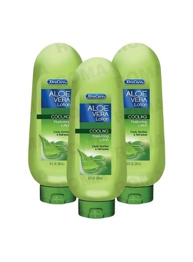 PACK 3 CREMA CORPORAL DE ALOE VERA 532ML XTRACARE