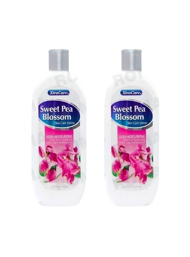 PACK 2 CREMA CORPORAL DE FLOR DE GUISANTE DULCE 591ML XTRACARE