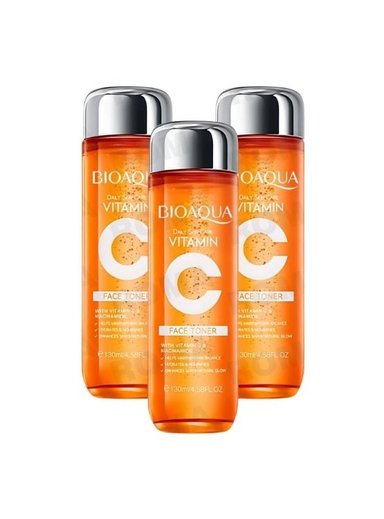 PACK 3 TÓNICO FACIAL VITAMINA C 130ML BIOAQUA